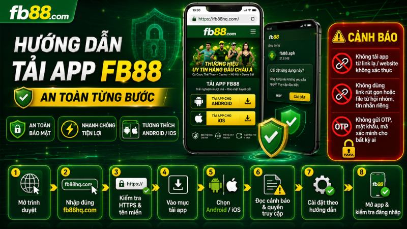 Hướng Dẫn Tải App FB88 An Toàn Từng Bước