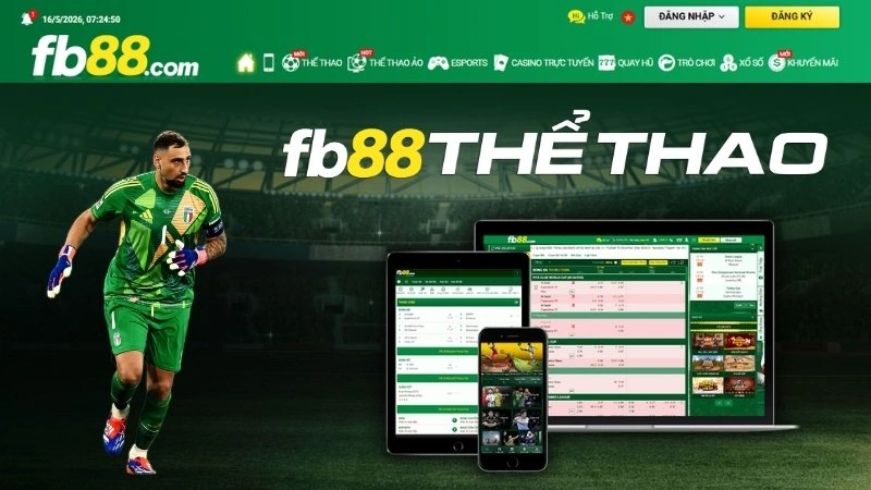 Thể Thao FB88 – Sảnh Cá Cược Uy Tín Với Tỷ Lệ Thưởng Cao 2026
